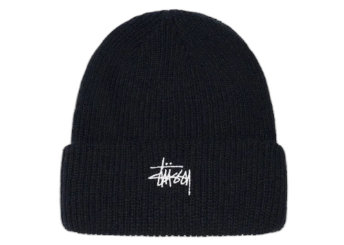 Stussy Basic Cuff Beanie Black