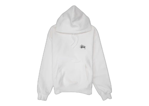 Stussy Basic Hoodie White/Black
