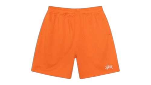 Stussy Basic Mesh Short Orange