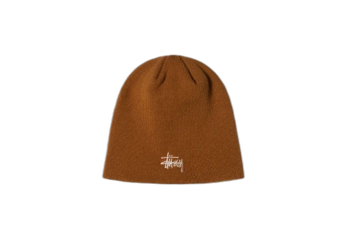 Stussy Basic Skullcap Beanie Mustard (FW22)