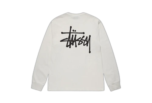 Stussy Basic Stüssy Pigment Dyed LS Tee Natural (FW22)