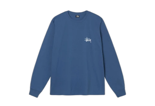 Stussy Basic Stussy LS Tee Midnight (SS22)