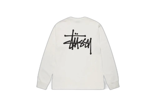Stussy Basic Stussy Pigment Dyed LS Tee Natural (SS23)