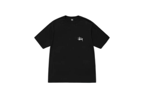 Stussy Basic Stussy Pigment Dyed Tee Black (SS23)