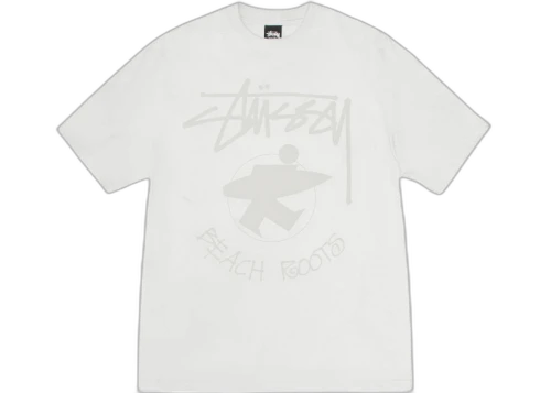 Stussy Beach Roots Pigment Dyed Tee Natural