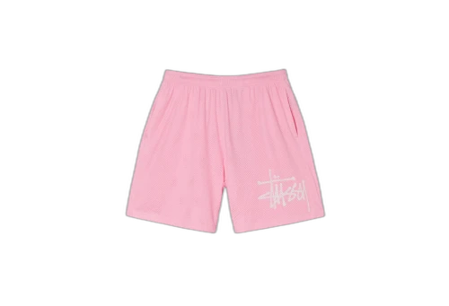 Stussy Big Basic Mesh Short Light Pink (SS23)