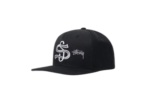 Stussy Big League Point Crown Cap Black (FW22)