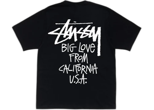 Stussy Big Love Tee Black