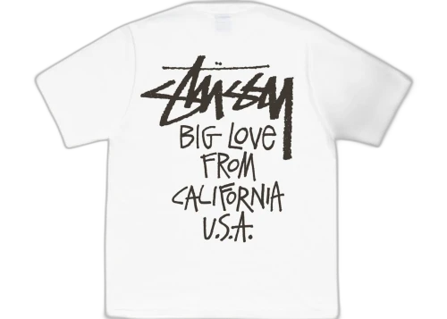 Stussy Big Love Tee White