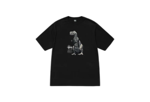 Stussy Big & Meaty Pigment Dyed Tee Black (SS23)