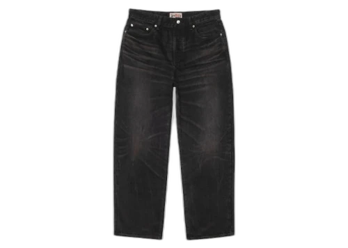 Stussy Big Ol' Vintage Wash Denim Jean Black