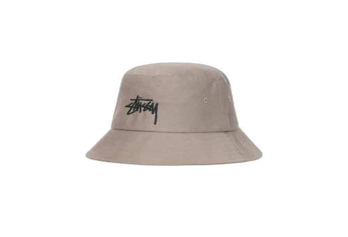 Stussy Big Stock Bucket Hat Khaki (FW22)