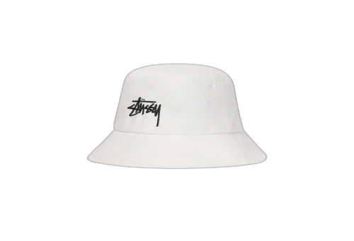Stussy Big Stock Bucket Hat White (FW22)