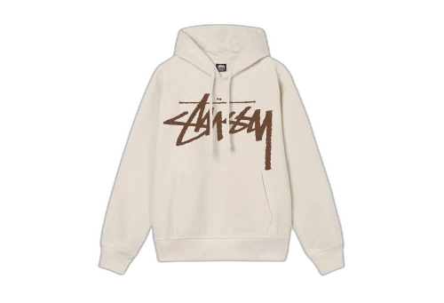 Stussy Big Stock Hoodie Putty (FW22)