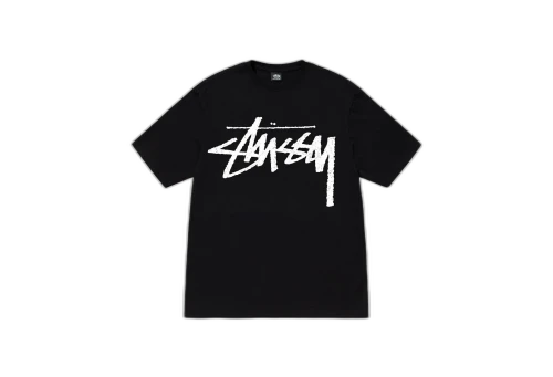 Stussy Big Stock Tee Black (FW22)