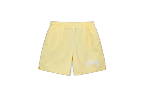 Stussy Big Stock Water Short Pale Yellow (SS22)
