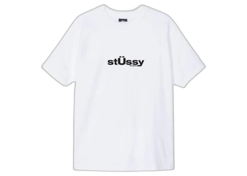 Stussy Big U Tee White