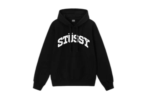 Stussy Block Sport Pigment Dyed Hoodie Black (SS23)