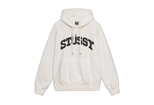Stussy Block Sport Pigment Dyed Hoodie Natural (SS23)