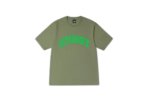Stussy Block Sport Pigment Dyed Tee Artichoke (SS23)