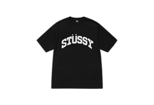 Stussy Block Sport Pigment Dyed Tee Black (SS23)