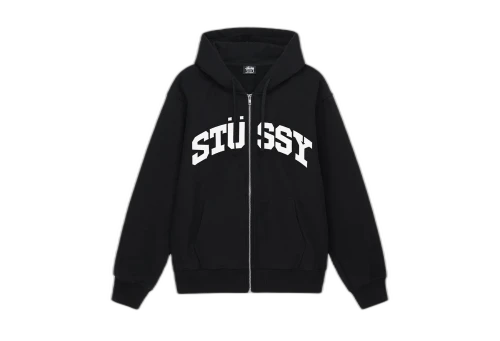 Stussy Block Sport Zip Hoodie Black (SS23)