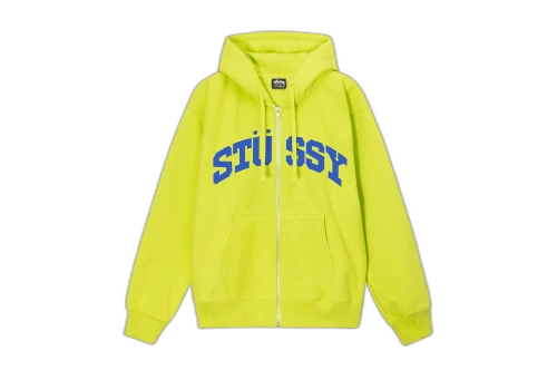 Stussy Block Sport Zip Hoodie Keylime (SS23)