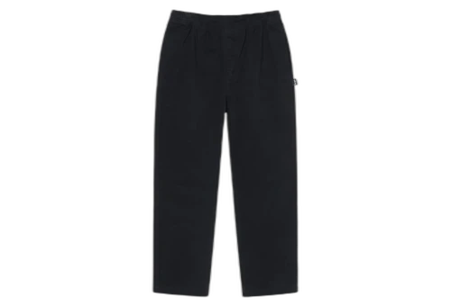 Stussy Brushed Beach Pant Black (FW22)