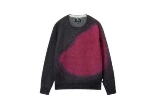 Stussy Brushed Dot Sweater Black (FW22)