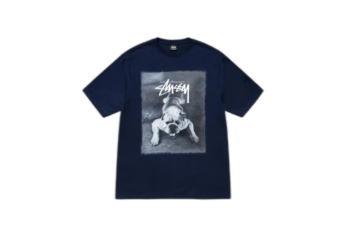 Stussy Bulldog Tee Navy (FW22)