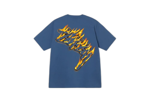 Stussy Burning Stock Tee Midnight (SS23)