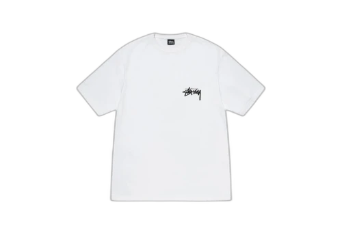 Stussy Burning Stock Tee White (SS23)