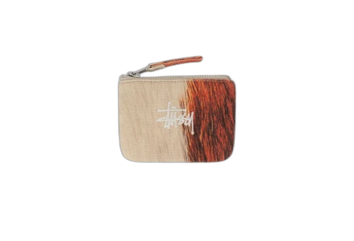 Stussy Canvas Coin Pouch Cowhide (SS23)