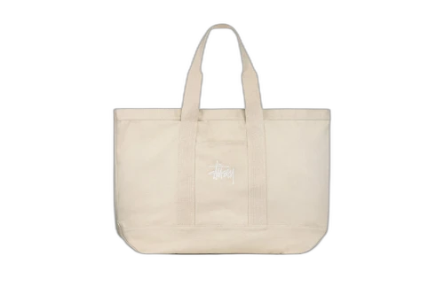 Stussy Canvas Extra Large Tote Bag Natural (SS23)