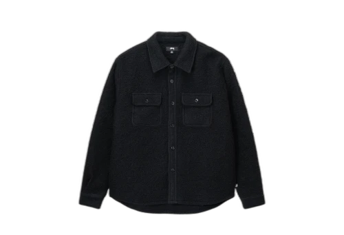 Stussy Casentino Wool CPO Shirt Black (FW22)