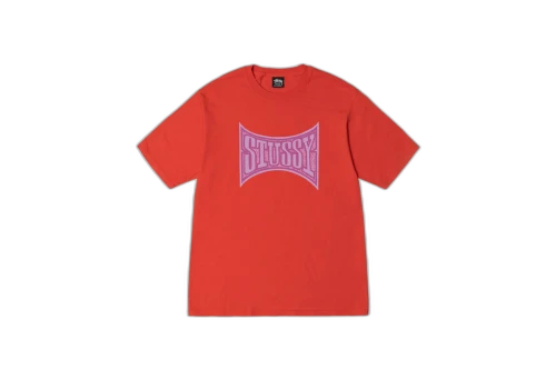 Stussy Champion Pigment Dyed Tee Red (SS23)
