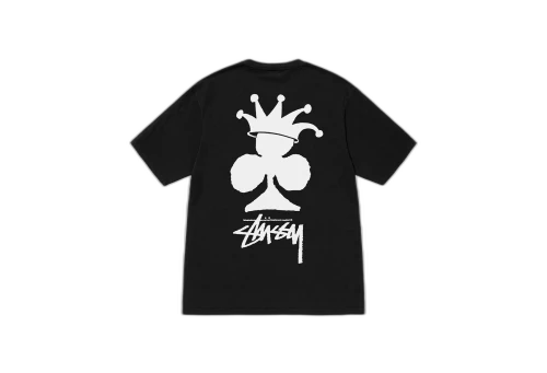 Stussy Club Crown Pigment Dyed Tee Black (FW22)