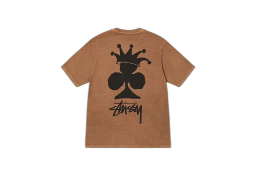 Stussy Club Crown Pigment Dyed Tee Brown (FW22)