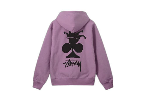 Stussy Club Crown Zip Hoodie Orchid (FW22)
