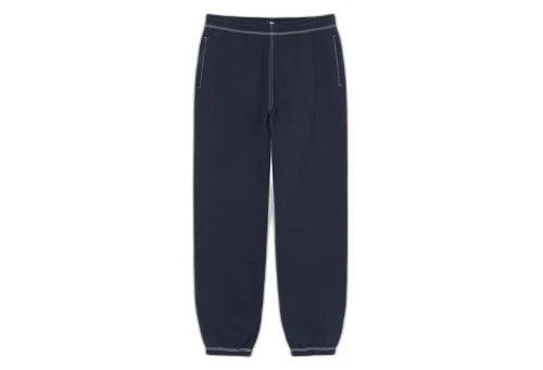 Stussy Contrast Stitch Label Pant Dark Blue (FW22)