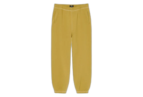 Stussy Contrast Stitch Label Pant Gold (FW22)
