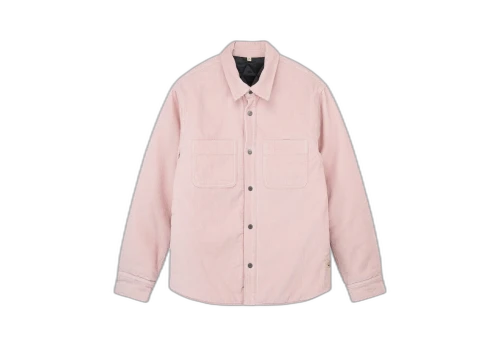 Stussy Cord Quilted Overshirt Washed Pink (FW22)
