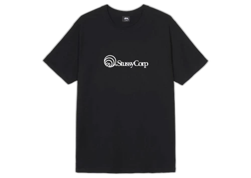 Stussy Corp Tee Black
