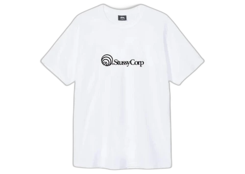 Stussy Corp Tee White