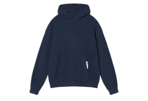 Stussy Cotton Knit Hood Navy (FW22)