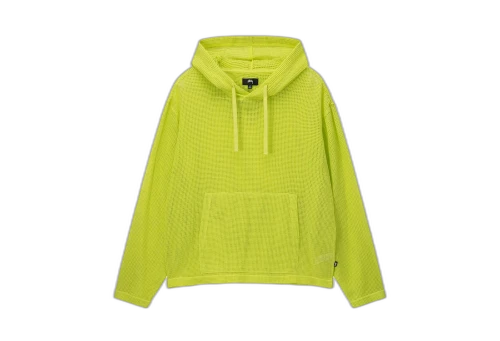 Stussy Cotton Mesh Hoodie Lime (SS23)