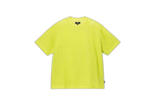 Stussy Cotton Mesh SS Crew Lime (SS23)