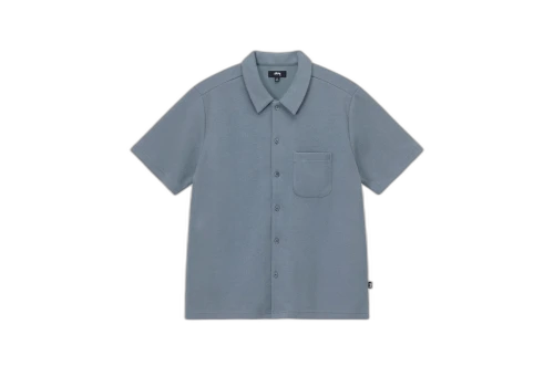 Stussy Crepe Jersey Shirt Slate (FW22)