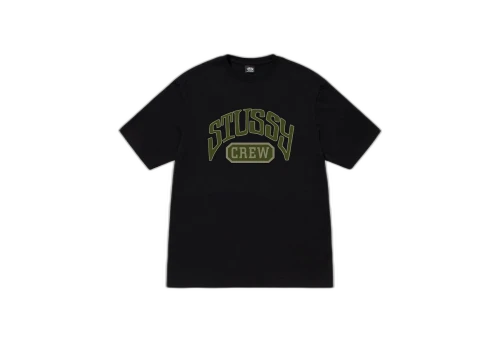 Stussy Crew Tee Black (FW22)
