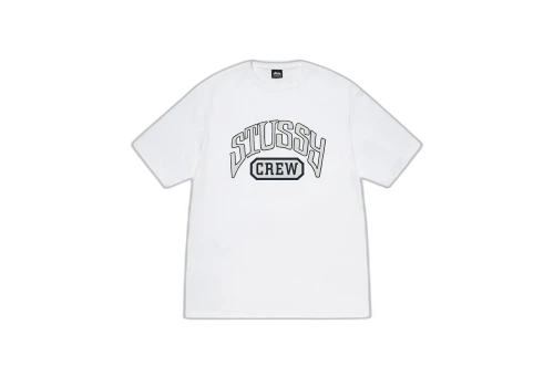 Stussy Crew Tee White (FW22)
